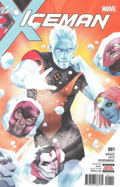 Iceman, Vol. 3 #1A Kevin Wada Regular Cover