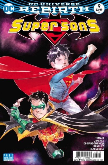 Super Sons #9B Variant Dustin Nguyen Cover