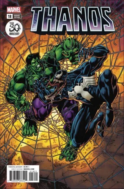 Thanos, Vol. 2 #18B Variant Mike Perkins Venom 30th Anniversary Cover