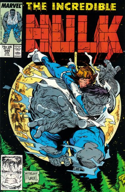 The Incredible Hulk, Vol. 1 #344A Direct Edition
