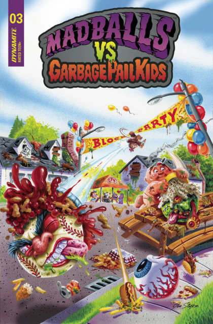Madballs vs. Garbage Pail Kids #3A Regular Joe Simko Cover
