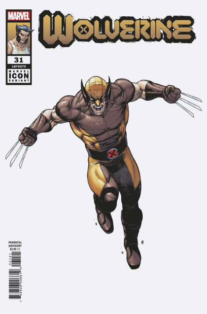 Wolverine, Vol. 7 #31D Stefano Caselli Marvel Icon Cover