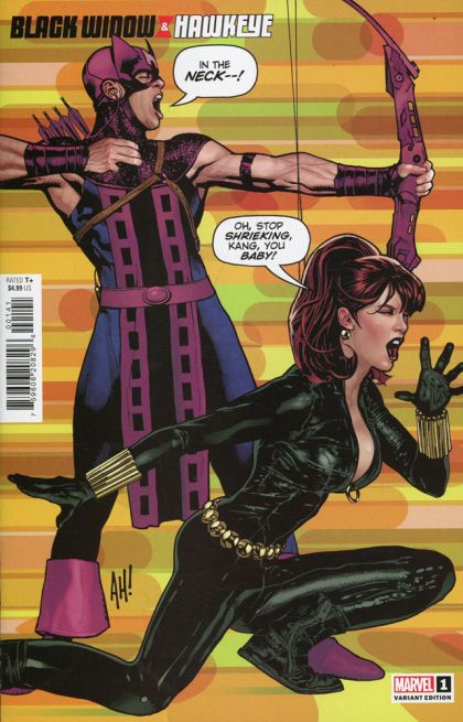 Black Widow & Hawkeye #1D Adam Hughes Variant