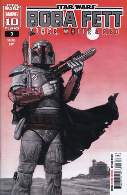 Star Wars: Boba Fett - Black, White And Red #3A E.M. Gist Regular
