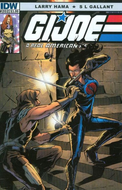 G.I. Joe: A Real American Hero, Vol. 1 (IDW) #202A Cover A S L Gallant
