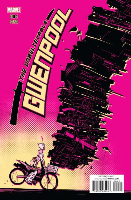 The Unbelievable Gwenpool #4B Annie Wu Incentive Variant (1:25)