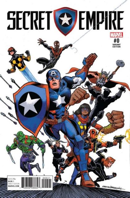 Secret Empire #0D Ron Frenz Variant