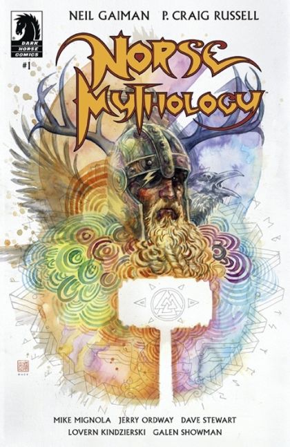 Neil Gaiman Norse Mythology #1B Variant David Mack Cover