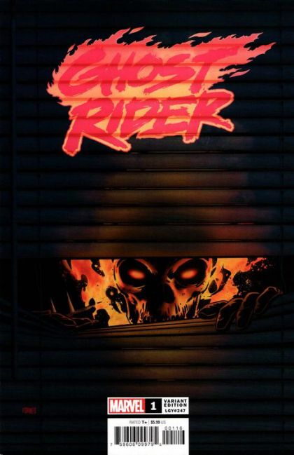 Ghost Rider, Vol. 9 #1J Jorge Fornes Window Shades Cover
