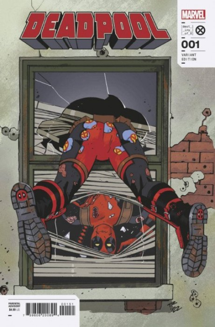 Deadpool, Vol. 8 #1E Tom Reilly Window Shades Variant