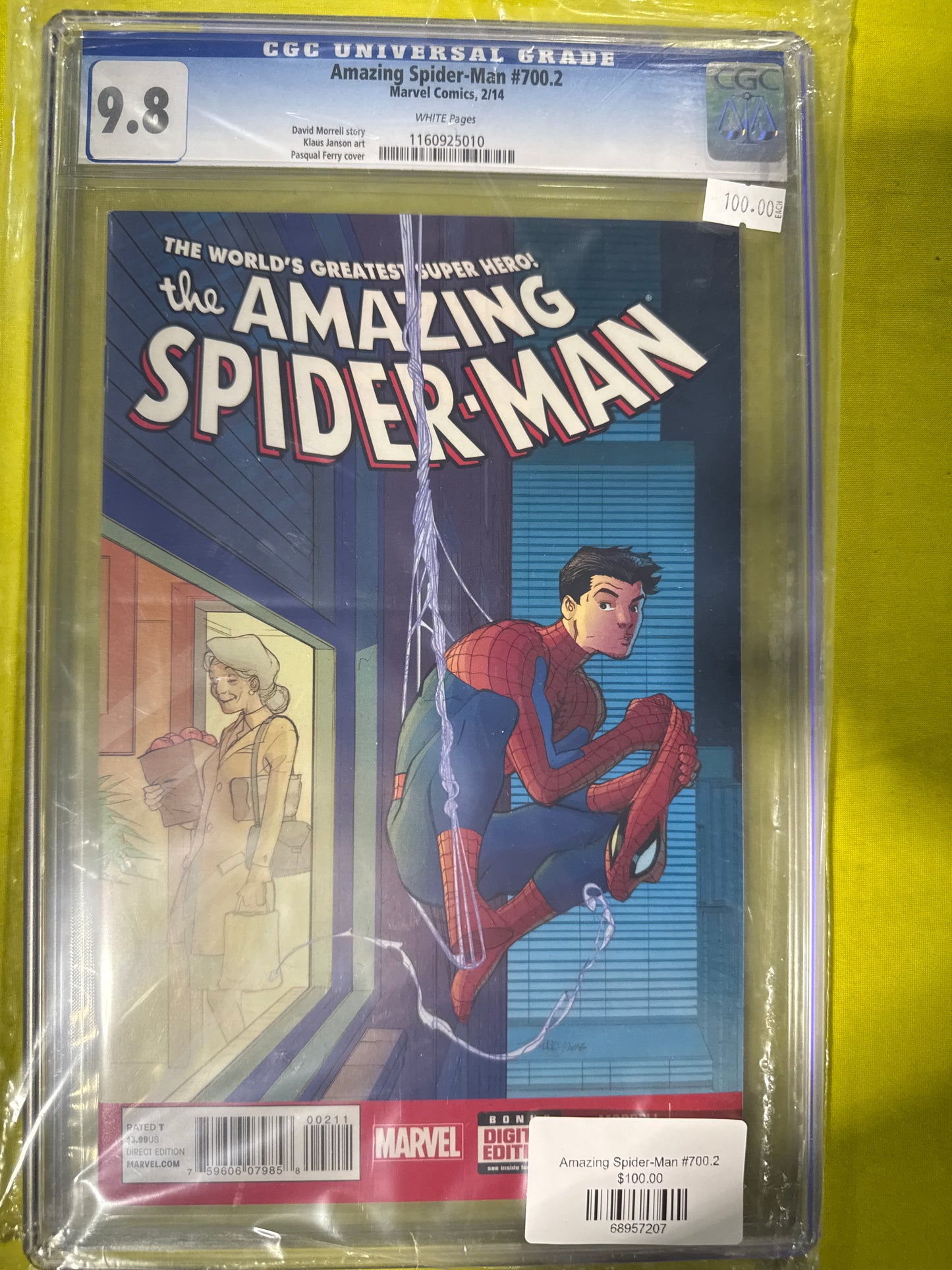 Amazing Spider-Man #700.2 CGC 9.8
