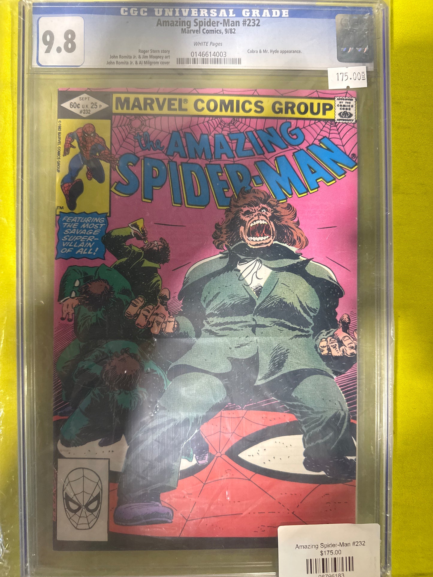 Amazing Spider-man #232 CGC 9.8