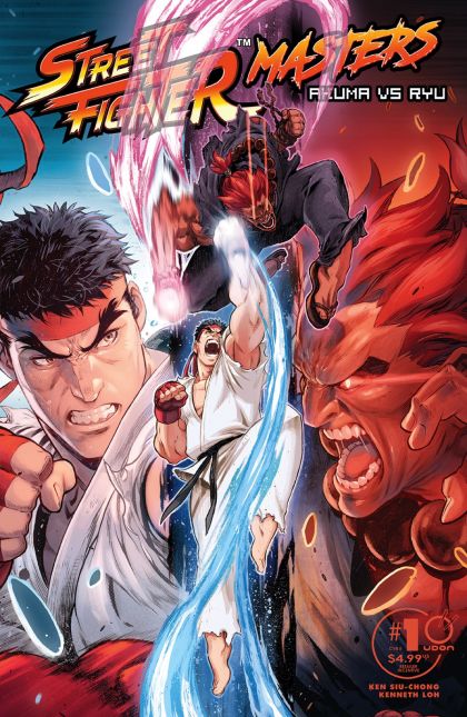 Street Fighter Masters: Akuma vs. Ryu #1E Iban Coello Incentive Variant (1:5)