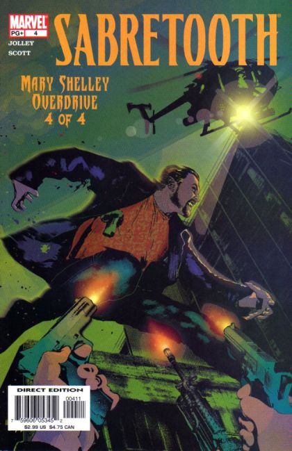 Sabretooth: Mary Shelley Overdrive #4