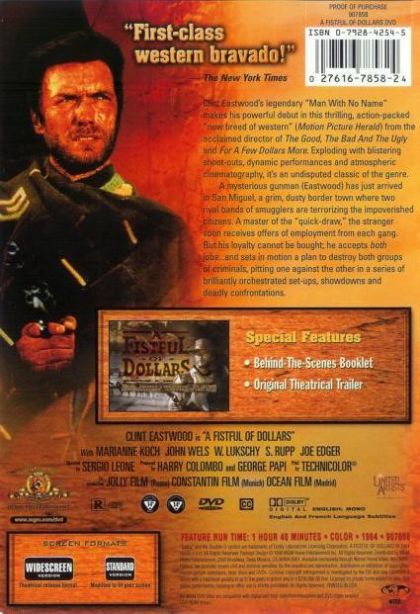A Fistful of Dollars (1964) - DVD