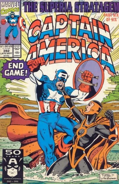 Captain America, Vol. 1 #392A Direct Edition