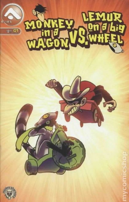 Monkey in a Wagon Vs. Lemur on a Big Wheel #1