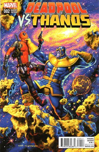 Deadpool vs. Thanos #2E Greg Hildebrandt Variant