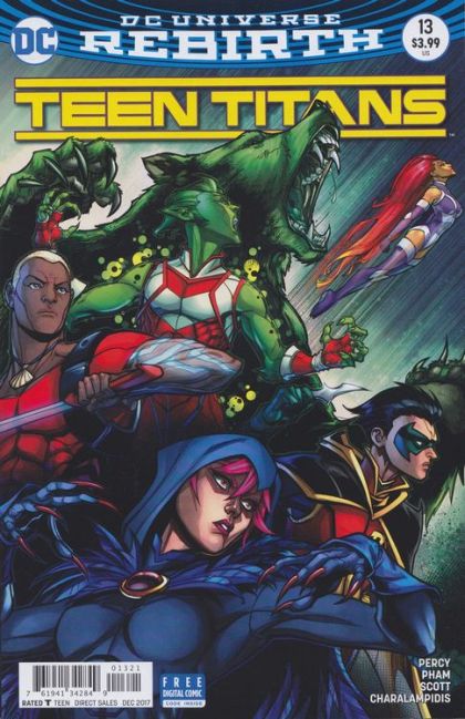 Teen Titans, Vol. 6 #13B Variant Chad Hardin Cover