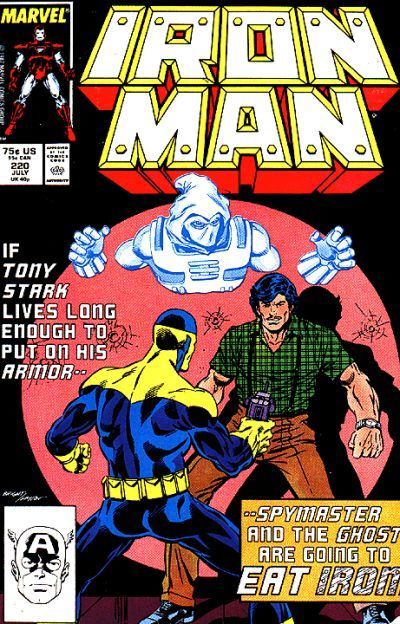 Iron Man, Vol. 1 #220A Direct Edition