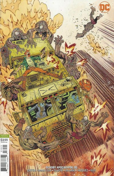 Scooby Apocalypse #30B Variant James Harren Cover