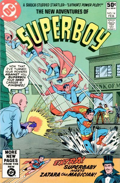 The New Adventures of Superboy #14A Direct Edition