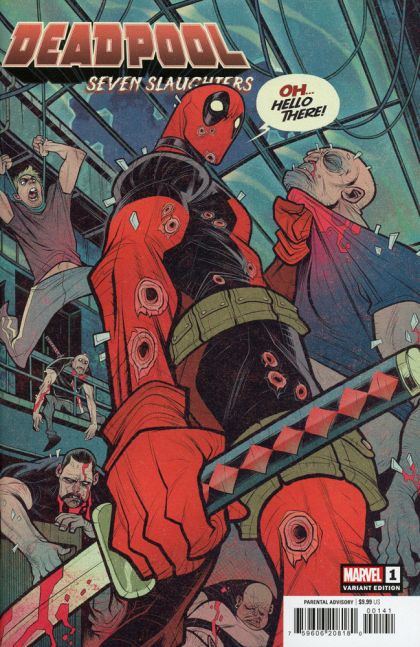 Deadpool: Seven Slaughters #1D Elizabeth Torque Variant