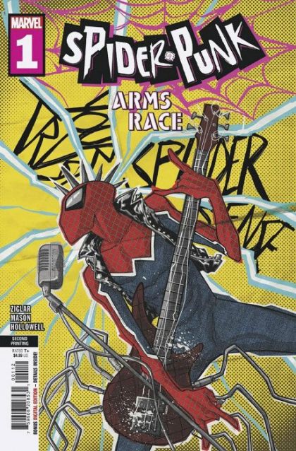 Spider-Punk: Arms Race #1Q 2nd Print David Baldeón