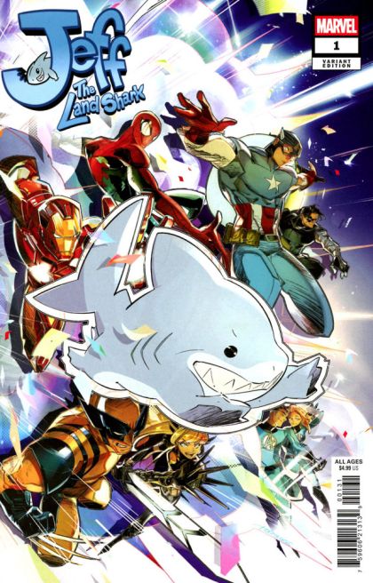 Jeff the Land Shark #1C Tokitokoro Variant