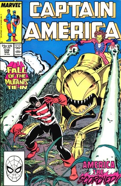 Captain America, Vol. 1 #339A Direct Edition