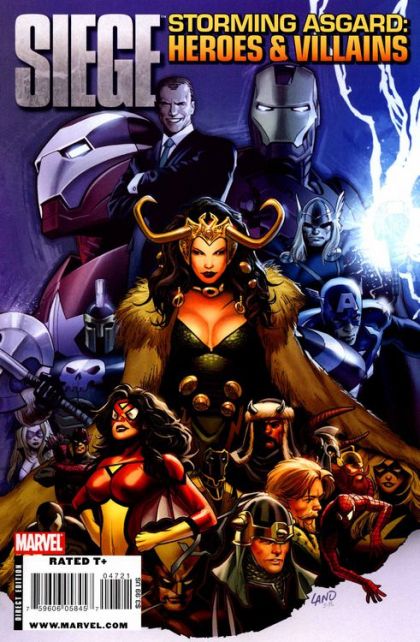 Siege: Storming Asgard -- Heroes and Villains #1A Greg Land Regular Cover (Female Loki)