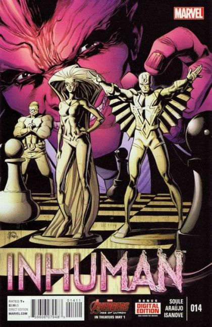 Inhuman #14A Regular Ryan Stegman Cover