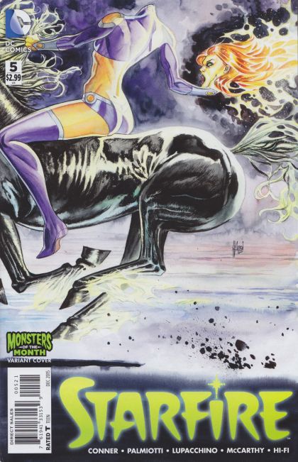 Starfire, Vol. 2 #5B Guillem March Monster Varient Cover