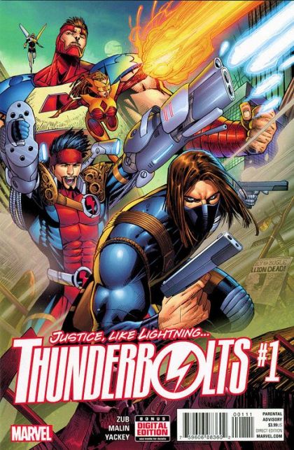 Thunderbolts, Vol. 3 #1A Jon Malin Regular
