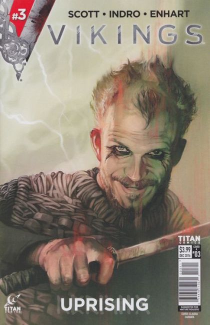 Vikings: Uprising #3A Regular Claudia Caranfa Cover