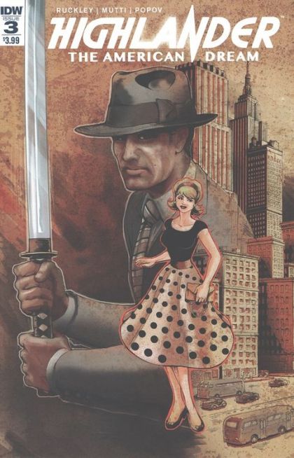 Highlander: The American Dream #3 Andrew Griffith Regular Cover