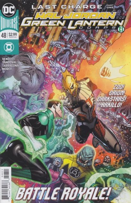 Hal Jordan and the Green Lantern Corps #48A Regular Doug Mahnke Cover