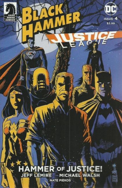 Black Hammer / Justice League #4C Francesco Francavilla Variant
