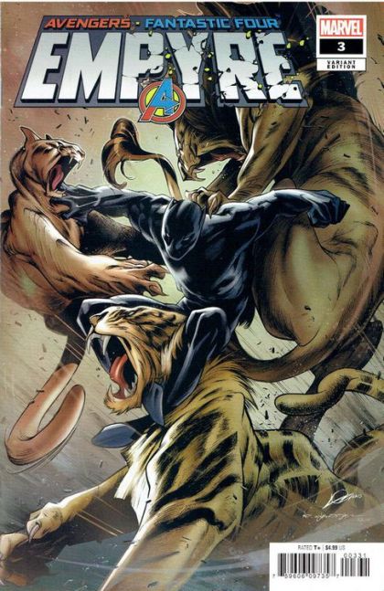 Empyre #3C Variant Alexander Lozano Avengers Cover