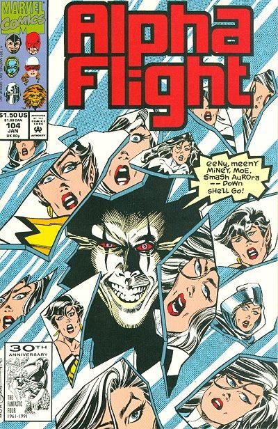 Alpha Flight, Vol. 1 #104A Direct Edition