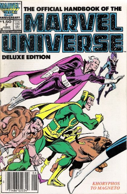 Official Handbook of the Marvel Universe: Deluxe Edition (Vol. 2) #7B Newsstand Edition