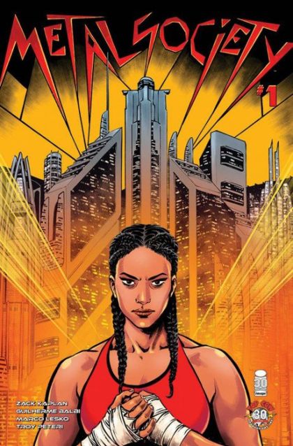 Metal Society #1E 1:10 Incentive Fernando Blanco Variant Cover
