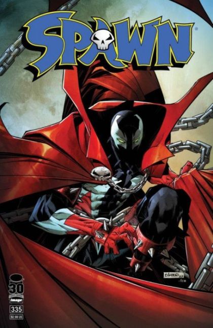 Spawn #335B Carlo Barberi Cover