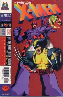 X-Men: The Manga #3 Direct Edition