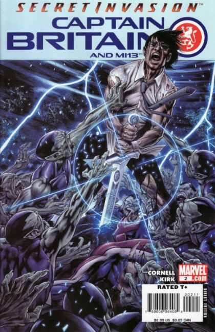 Captain Britain and MI:13 #2A 1st Printing