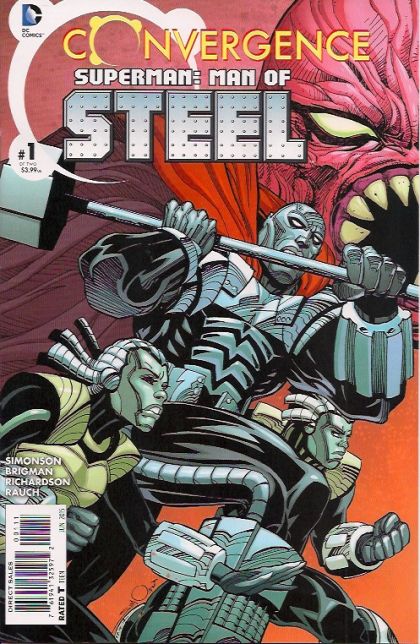 Convergence: Superman Man Of Steel #1A Regular Walter Simonson Cover