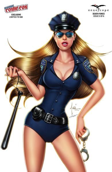 Death Force #5G Billy Tucci NYCC Exclusive Variant (Ltd. 500)