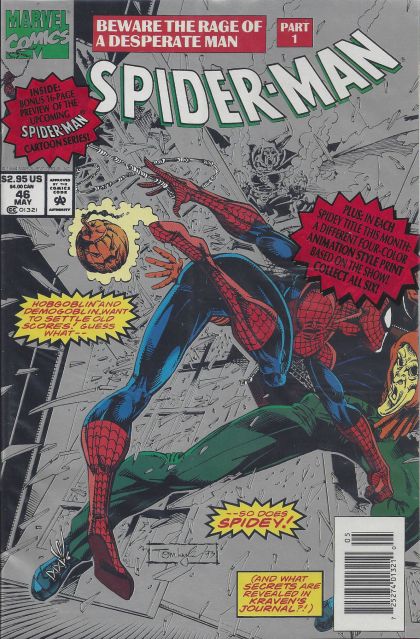 Spider-Man, Vol. 1 #46B Deluxe Newsstand Edition