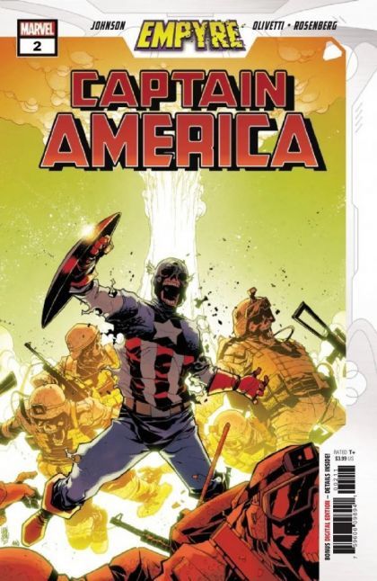 Empyre: Captain America #2A Regular Mike Henderson Cover