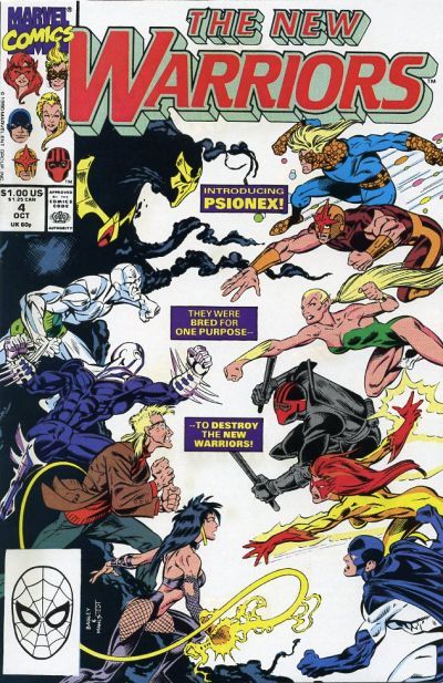 The New Warriors, Vol. 1 #4A Direct Edition